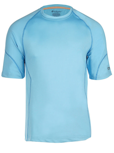 Men's Aqua Solar Short Sleeve Loose Fit Swim Shirt