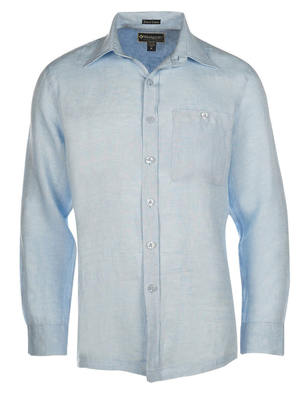 Men's Linen Shirt - Pavilion Long Sleeve